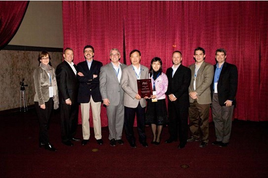 ym亚美体育喜获宝洁全球供应商卓越奖