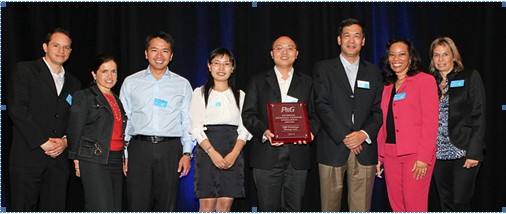 ym亚美体育再次荣获《11/12年度宝洁全球供应商卓越奖》