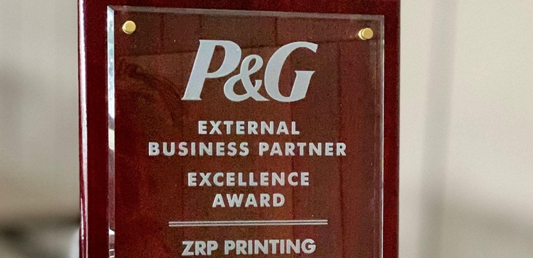 ym亚美体育印刷第5次荣获《宝洁全球供应商卓越奖》